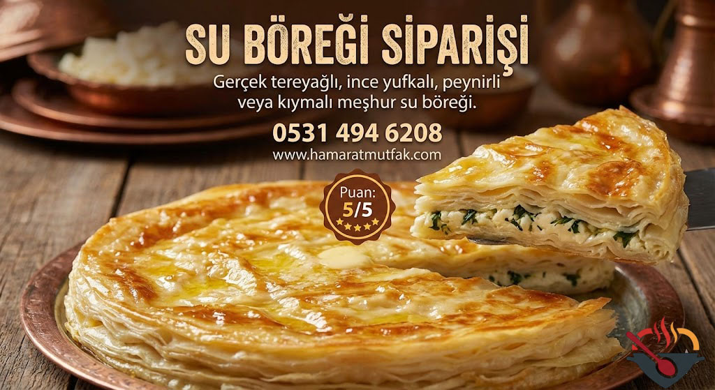 Su Böreği Siparişi